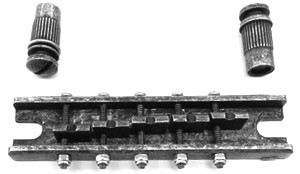 IBANEZ Bass Bridge Artcore Custom - Antique chrome (2BB12CA003)