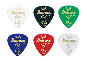 IBANEZ Plektren "Tree of Life" Classic Design Serie 1.0 mm Heavy 6 Stück (BTL16H)