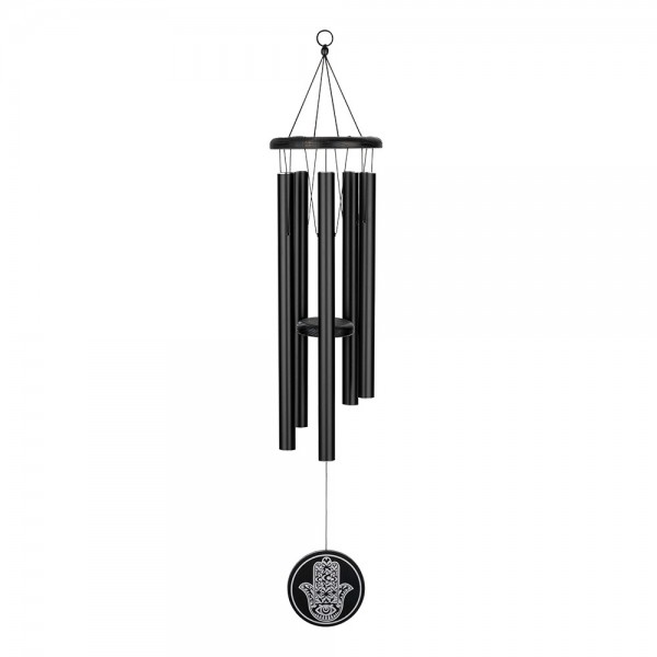 MEINL Sonic Energy Hamsa Meditation Chime, 36" / 90 cm, 432 Hz, Black (HMC36BK)