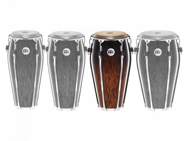 MEINL Percussion Floatune Series Conga - 12" Brown Burl (FL12BB)