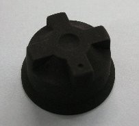 IBANEZ Potiknopf Snap On Variante - schwarz gummi für ART600 (4KB3XA0008)