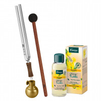 Stimmgabel Massage Bundle "Flower of Life" (TF-OIL-BUNDLE)