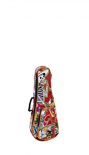 KEIKI Designer Serie Sopran Ukulele Bag - El Muerto (KUB-EM-SO)