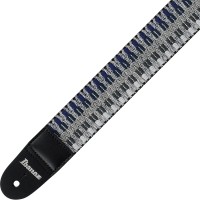 IBANEZ Gitarrengurt - blue/gray geflochten (GSB50-C3)