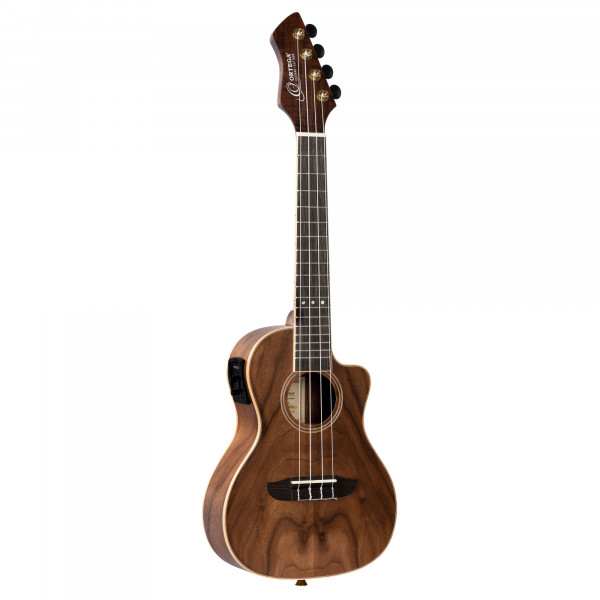 ORTEGA Horizon Series Concert Preamp Ukulele 4 String - Walnut Natural + Bag (RUWN-CE)