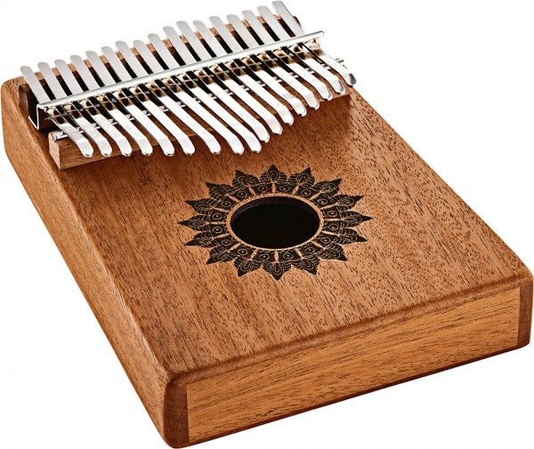 MEINL Sonic Energy Sound Hole Kalimba, 17 Töne, Mahagoni matt (KL1708H)