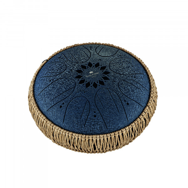 MEINL Sonic Energy Medium Octave Steel Tongue Drum, Marineblau, C Moll (432 Hz), 8 Töne, 10" / 25 cm (MOSTD2NB)