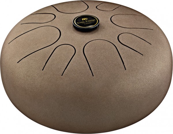 Meinl Sonic Energy 12" Steel Tongue Drum, A Akebono, 8 Töne, 440 Hz, Vintage Braun (STD2VB)