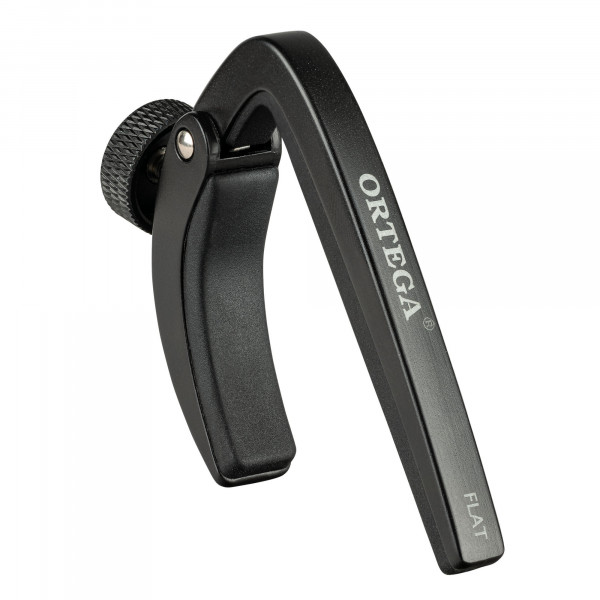 ORTEGA Pro Series Flat Capo - Black (OCAPOPRO-BK)