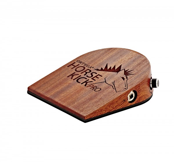 ORTEGA Percussion Digital Series Horse Kick Pro Digital Stomp Box - Inclusive Power Supply and battery (HORSEKICKPRO)