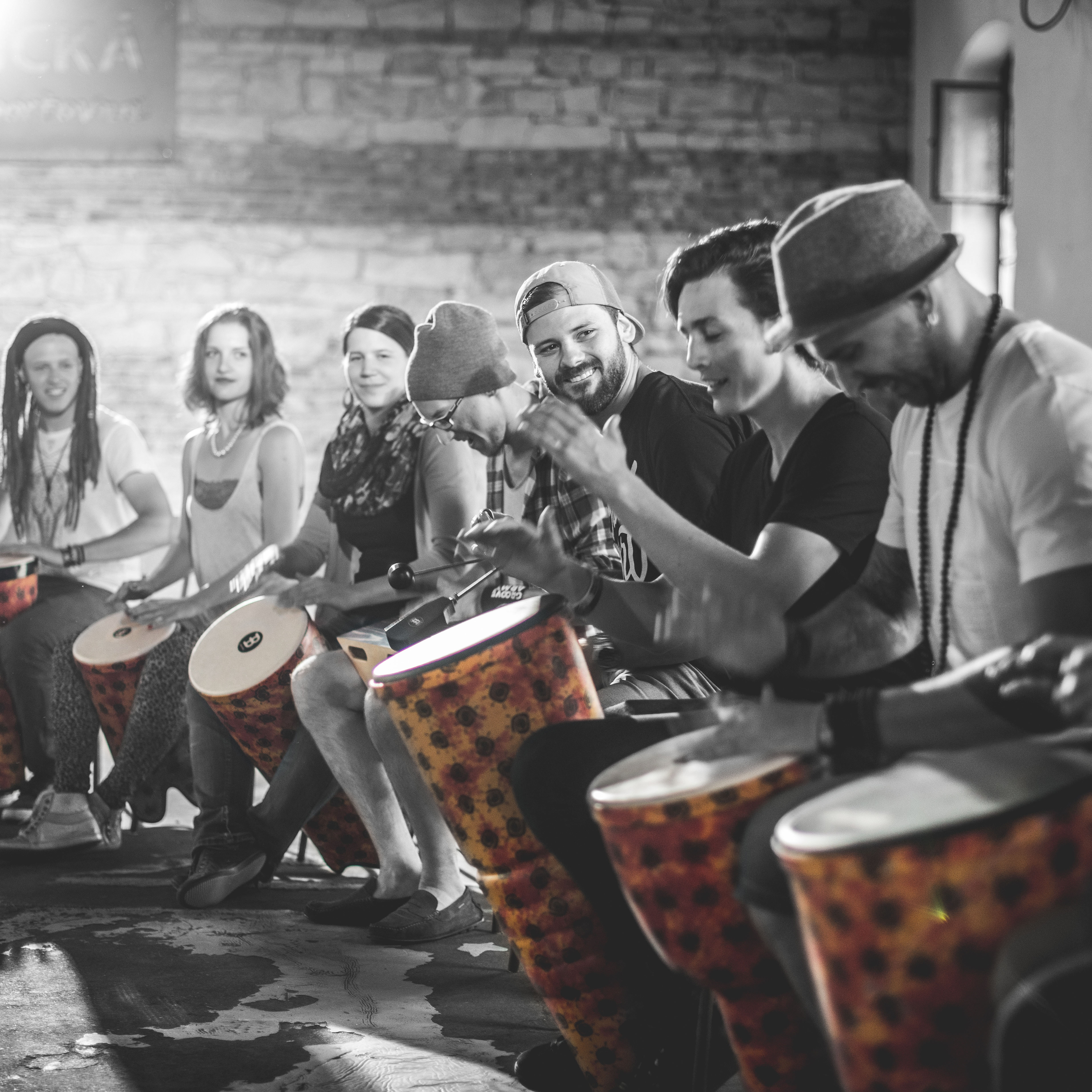 What is a drum circle?