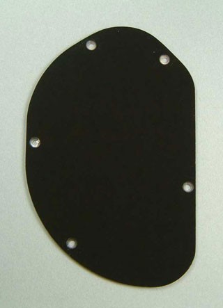 IBANEZ PVC Elektronikabdeckung in schwarz für AR2000/AR3000/AR300RE (4PT1AR2)
