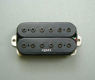 IBANEZ Neck Pickup IBZ/QM1 Humbucker Reversed - für S Serie (3PU1JQM1BF)