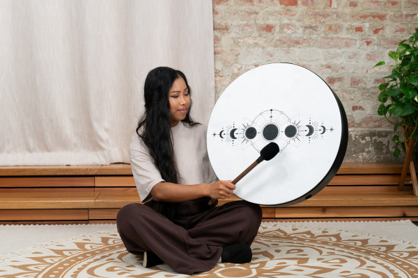 Meinl Sonic Energy Moon Phases Ritual Drum 22" - Synthetisches True Feel Fell (RD22DWB-SH)