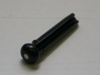 IBANEZ Bridge Pin Ivorex II in black for AC/AW/TCY Models (5ABP16F)