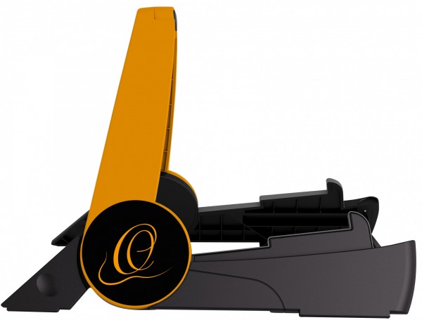 ORTEGA foldable Guitar Stand Synthetic - Orange / Black (OPGS-1ORBK)