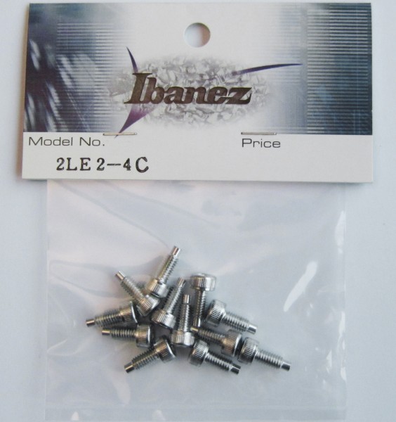 IBANEZ String Stopper Bolt (Chrom), 12 Stück (2LE2-4C)