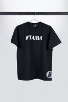 TAMA T-Shirt in schwarz mit weißem Logo auf der Brust (TT12LG) TAMA T-Shirt in schwarz mit weißem Logo auf der Brust (TT12LG)