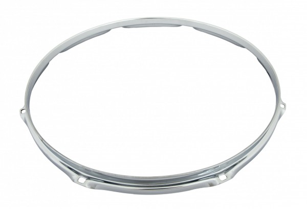 Tama hoop batter side 16" triple flanged 1,6 mm in chrome - 8 hole (MFH16-8)
