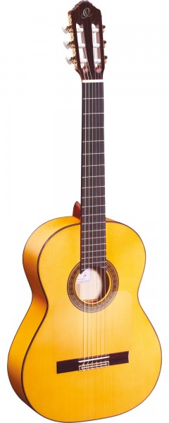 ORTEGA Traditional Series 4/4 Konzertgitarre 6 String - Massive Fichte / Ahorn Natur + Bag (R270F)