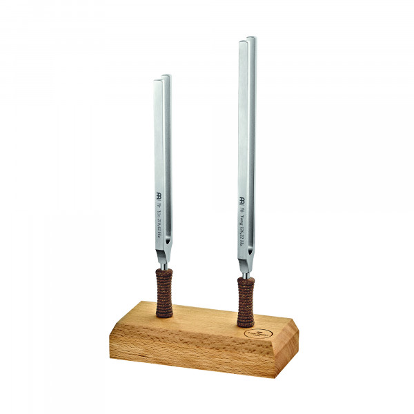 Meinl Sonic Energy TCM Therapy Tuning Fork Set Yin & Yang, 2 pcs, incl. Holder (TTF-TCM-YYSET)