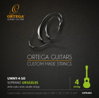 ORTEGA Custom Made Strings Ukulele String Set - Sopran 4 String (UWNY-4-SO) ORTEGA Custom Made Strings Ukulele String Set - Sopran 4 String (UWNY-4-SO)