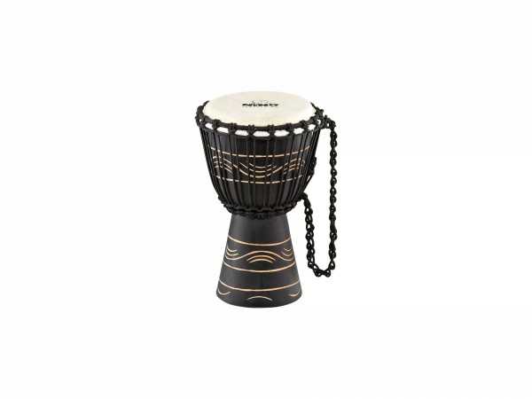 NINO Percussion Moon Rhythm Series Original African Style Rope Tuned Wood Djembe - 7" (NINO-ADJ4-XS)