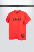 TAMA T-Shirt in rot mit Logo auf der Brust (TT11LG) TAMA T-Shirt in rot mit Logo auf der Brust (TT11LG)