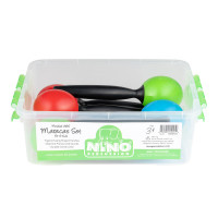 NINO Percussion Molded ABS Egg Maracas Set (NINOSET575) NINO Percussion Molded ABS Egg Maracas Set (NINOSET575)