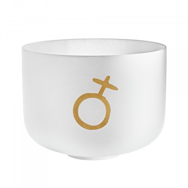 Meinl Sonic Energy 12" Planetary Tuned Crystal Singing Bowl, Earth Platonic Year 172.06 Hz (PCSB12EPL)