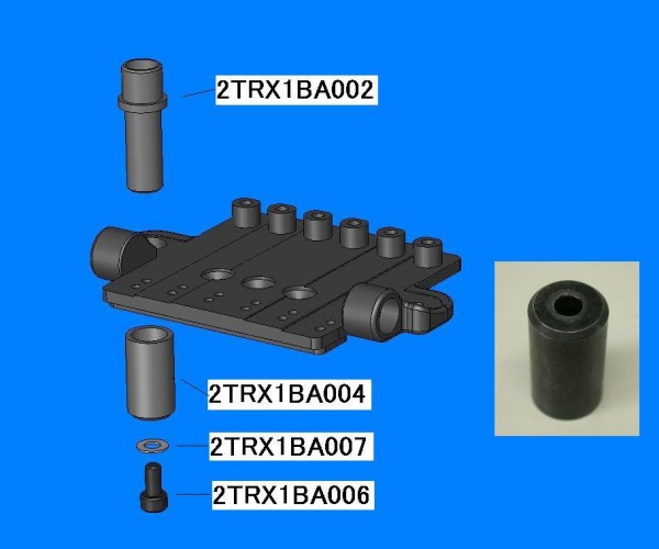 IBANEZ Tremoloarmfassung - für ZR V1.1 Tremolo (2TRX1BA004)