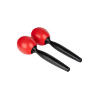 NINO Percussion Molded ABS Maracas - Red (NINO575R) NINO Percussion Molded ABS Maracas - Red (NINO575R)