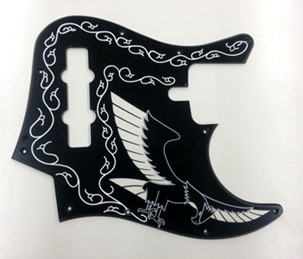IBANEZ Schlagbrett schwarz f r 2609B 4PG1MC0004 Pickguards