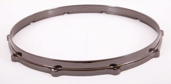 TAMA Die-Cast Hoop 14" 10-Hole - Black Nickel Batter Side (MDH14-10BN)