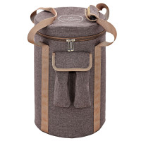 Meinl Sonic Energy 8" Crystal Singing Chalice Bag, for 7.5" to 8" chalices - Brown (CSCB8BR)