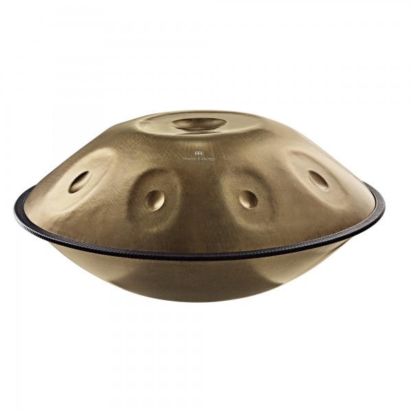 MEINL Sonic Energy Sensory Handpan Stainless Steel C# Minor 9 Notes 432 Hz - Vintage Gold (HPSTL92)