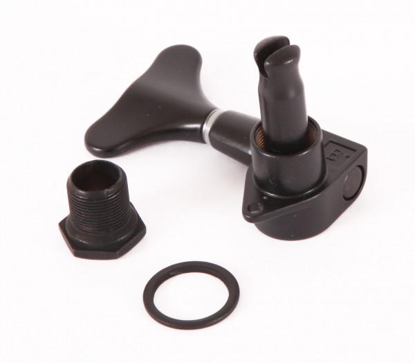 IBANEZ E-bass single machine head tuner - 1 x left in black matte (2MH1MC0002-L)