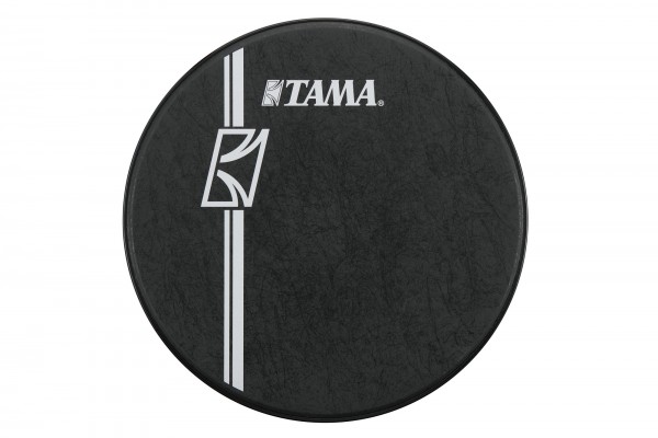 TAMA 22" Fell Reso Black Fiber - Weisses Logo (BK24BMFH)