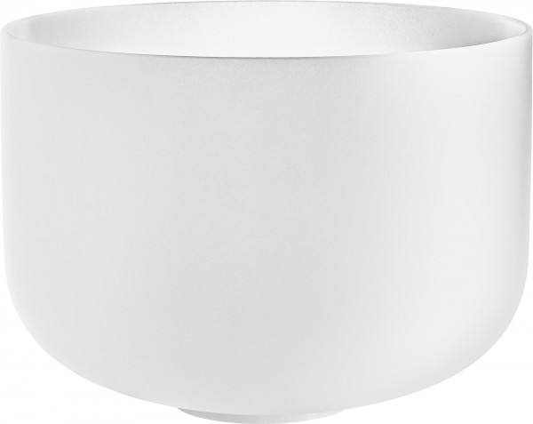 MEINL Sonic Energy Crystal Singing Bowl, white-frosted, 14" / 35 cm, Ton G3, Halschakra (CSB14G)