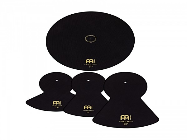 MEINL Cymbals Cymbal Mute Set - 14"/16"/20" (MCM-141620)