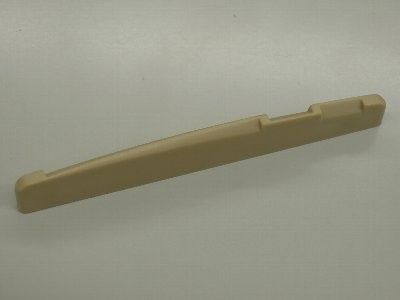 Ibanez Saddle Plastic IV 400R 76mm Length - Ivory (5ASD41T)
