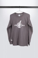 IBANEZ Longsleeve in grau mit weißem "Play Hard" Schriftzug (ITL7PLHDGR)