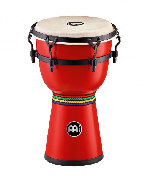 MEINL Percussion Fiberglass Mini Dancing Djembe - 8" red (HDJ200R)