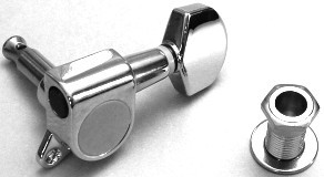 IBANEZ die-cast machine head set L*6 - chrome for selected GIO/JTK/SA (2MH1DC1L6C)