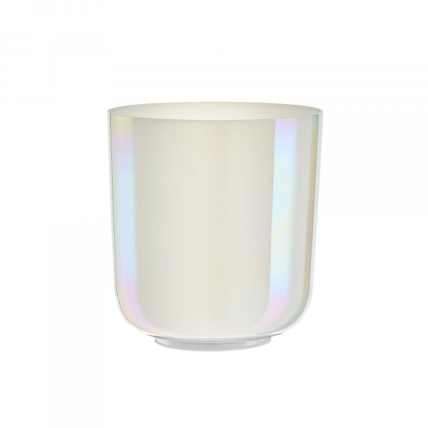 MEINL Sonic Energy Essence Crystal Singing Bowl, 7"/18 cm, Note B3, Creamy, Crown Chakra (ECSB7B3C)