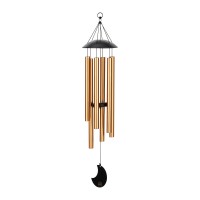 Meinl Sonic Energy Moon Meditation Chime 32"/80 cm - 432 Hz - Runder Bogendeckel/Bronze (MMC32B)