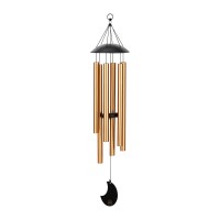 MEINL Sonic Energy Moon Meditation Chime, 32" / 80 cm, 432 Hz, Runder Bogendeckel, Bronze (MMC32B)