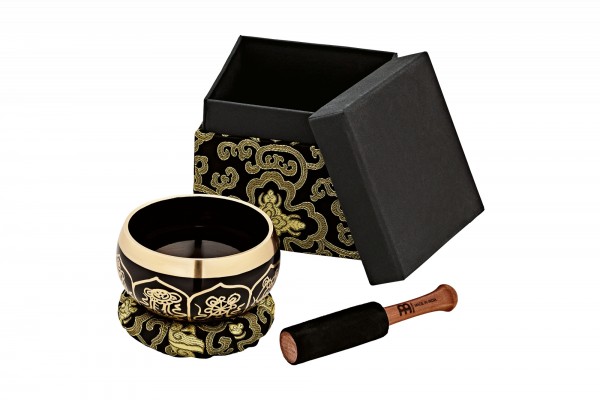 MEINL Sonic Energy Singing Bowl - ORNAMENTAL SERIES - 10.5cm / 4,13" - 400g / 14.11 oz (SB-OR-400-BK)