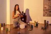 Preview: Meinl Sonic Energy 8" white-frosted Crystal Singing Bowl B4, 432 Hz, Crown Chakra (CSB8B) Preview: Meinl Sonic Energy 8" white-frosted Crystal Singing Bowl B4, 432 Hz, Crown Chakra (CSB8B)