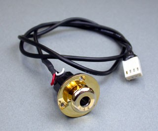 IBANEZ Ausgangsbuchse - für AEL / AW / UEW gold (5AJK08F)